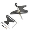 ZSHJGJR Archery 1 Pin Bow Sight Single Pin Bow Sighting Recurve Bow Sight Compound Bow 1-Pin Sight Aiming Metal Needle Aim Shooting Sight for Shooting Targeting (Black1) view 1