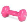 Amazon Basics Vinyl Coated Dumbbell Hand Weights, 4 Pounds, Pair, Pink view 3