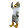 Grey Eagle Bird Cartoon Costume Mascot Party Halloween Dress Up for Adult Cosplay view 4