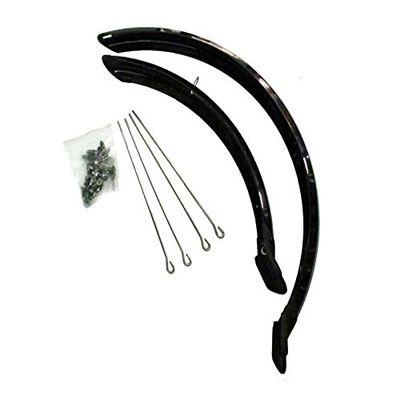16 inch Deform Resistant Bike Full Cover Fender Bicycle Mudguard Set Front and Rear Fit for Folding Bike