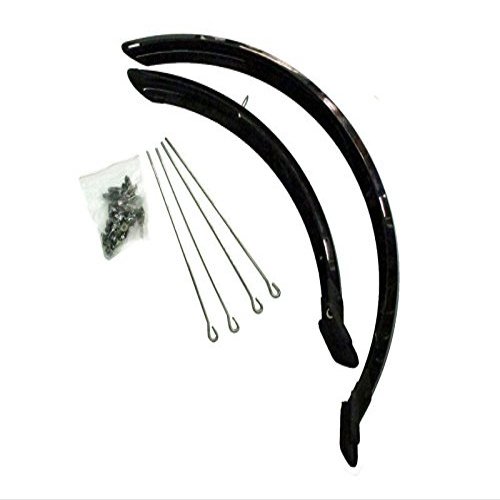 16 inch Deform Resistant Bike Full Cover Fender Bicycle Mudguard Set Front and Rear Fit for Folding Bike