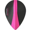 Harrows Retina Dart Flights - 100 Micron - Extra Strong - Pear - 1 Set (3) (Pink)