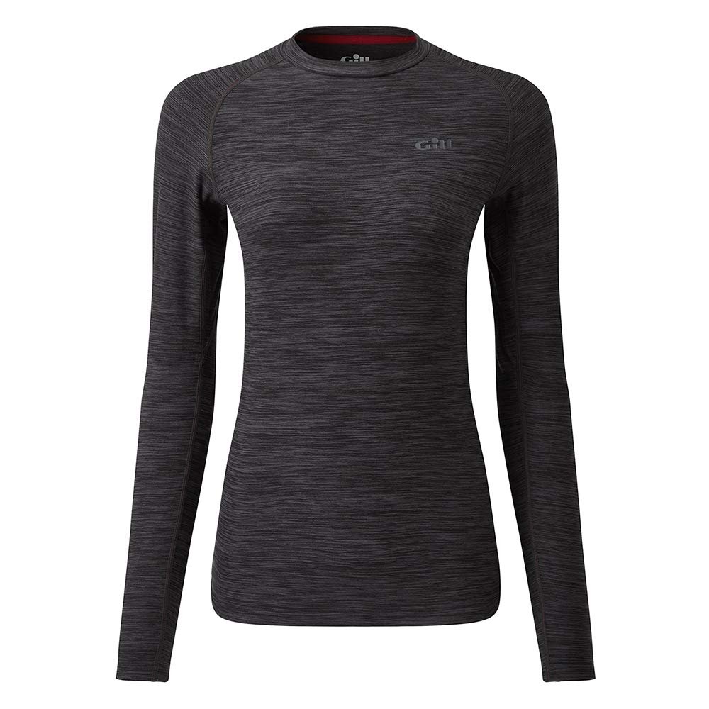 Gill Womens Long Sleeve Thermal Crew Neck Top for Watersports, Sailing, Dinghy, Stand Up Paddleboard, Kayaking & Canoeing