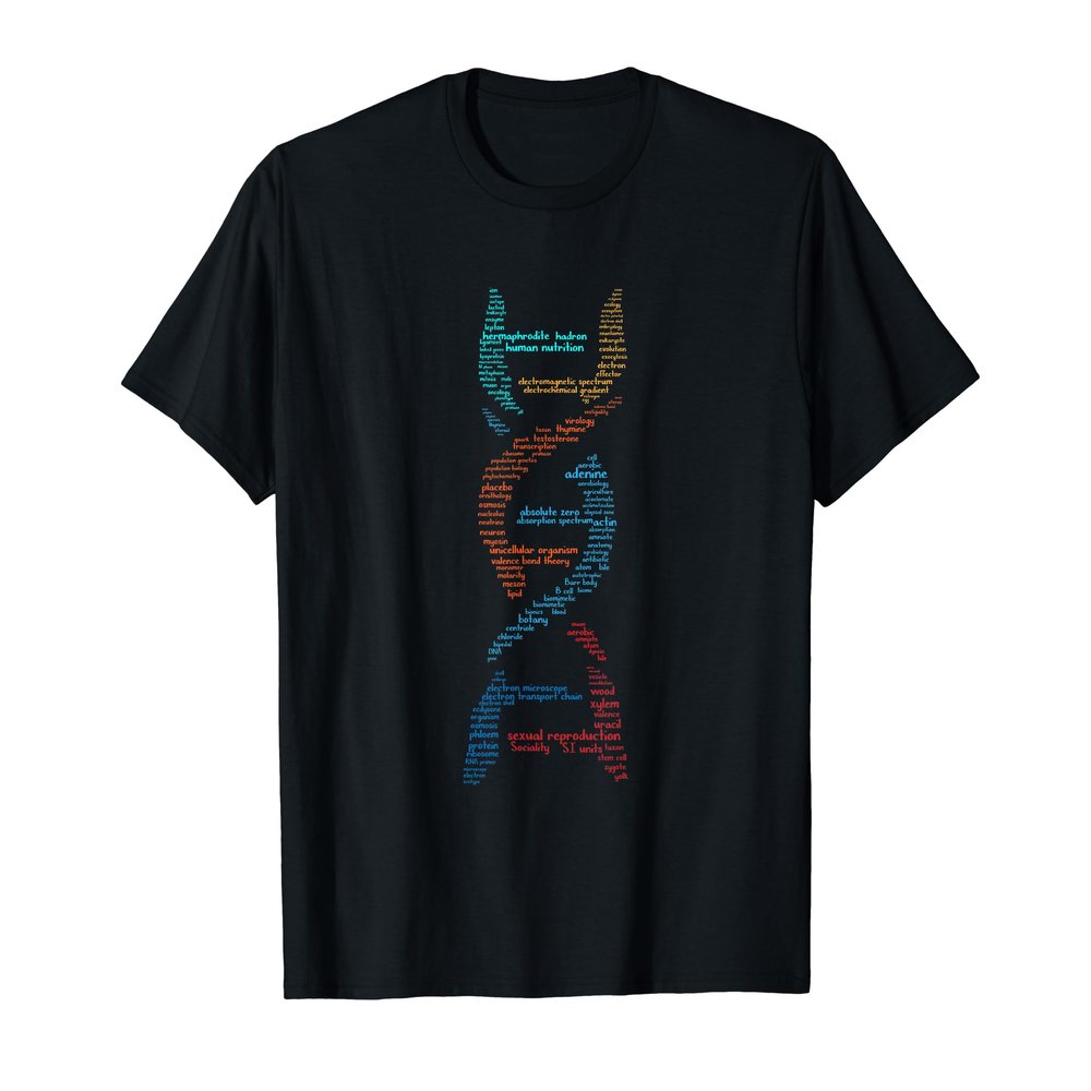 DNA Molecule Genetic Science Teacher Student Words T-Shirt
