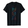 DNA Molecule Genetic Science Teacher Student Words T-Shirt view 1