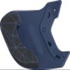 Rawlings MACH EXT Batting Helmet Extension Flap Piece, Matte Navy, Left Hand Batter view 2