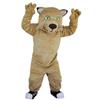 Cat Tiger leopard Mascot Costume Cartoon Character Adult Sz Real Picture view 1