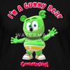 Spreadshirt Gummibr I'm A Gummy Bear Official Merch Women's V-Neck T-Shirt, 3XL, Black view 2