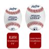 Rawlings | UNDERSIZED Official League Practice Baseballs | 8.5" | 12 Count view 3