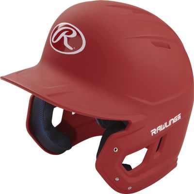 Rawlings | MACH Batting Helmet | Matte Scarlet | Senior 6 7/8" - 7 5/8"