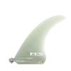 FCS Connect Screw & Plate Longboard Fin (Clear, 9") view 1