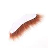 BinaryABC Halloween Costumes Self Adhesive Fake Eyebrows Beard Moustache Facial Hair,Halloween Party Supplies (Brown) view 4