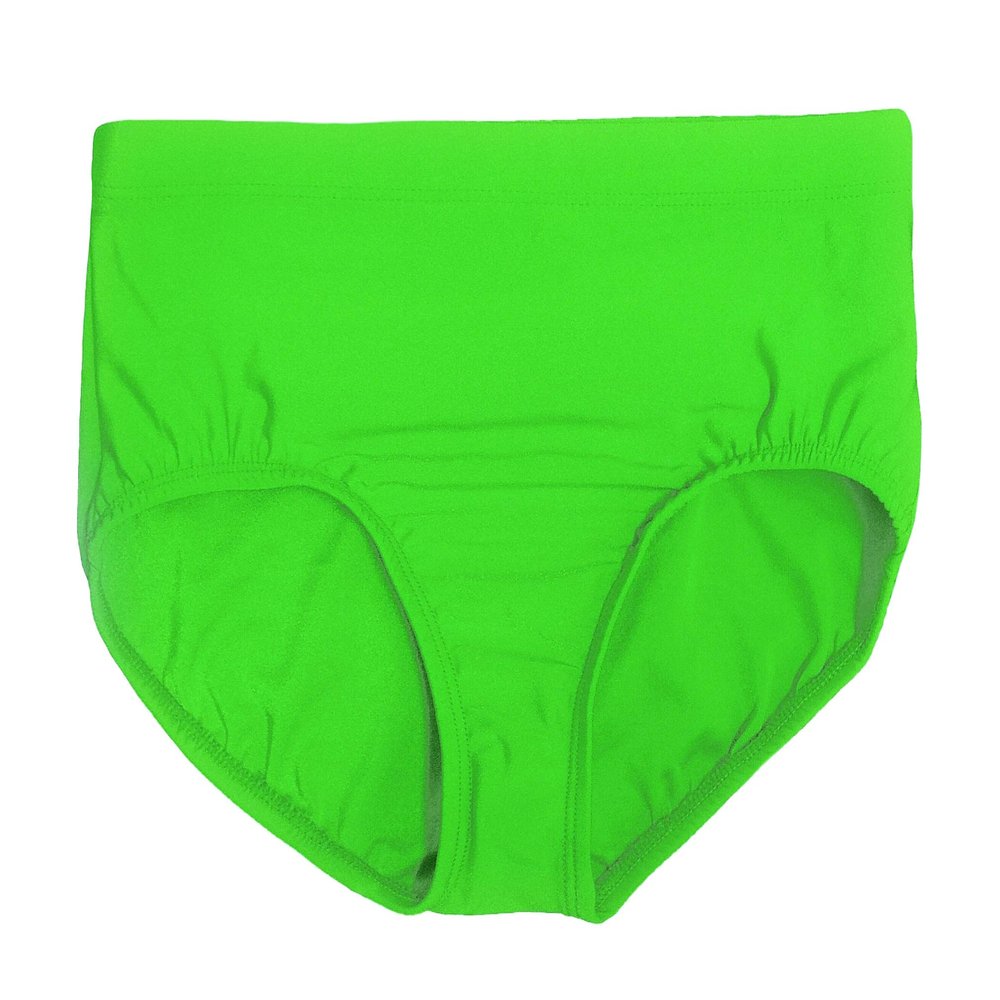 Sookie Active Classic Cheer Briefs (Lime, Girls, Youth - 4-6)