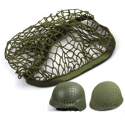 MK2 M1 M35 Helmet Net Cover Army Green Replica WW2 WWIIHelmet not Included