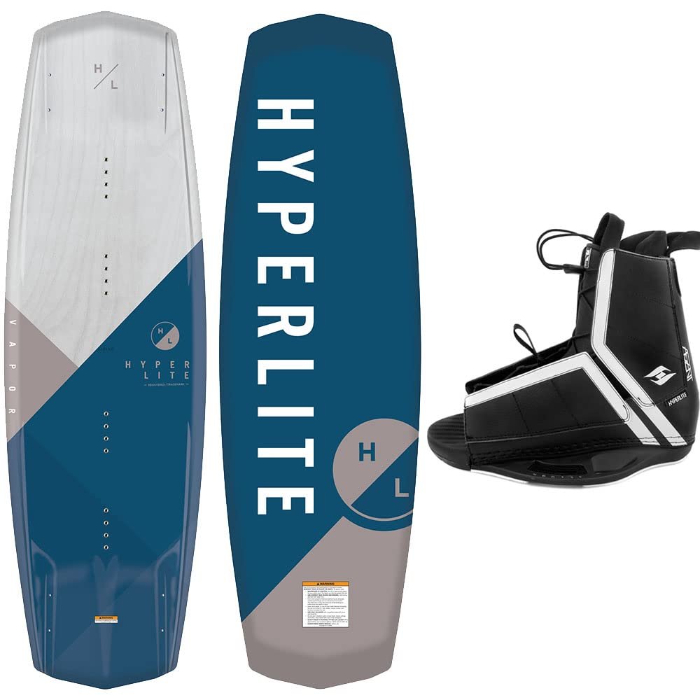 Hyperlite Wakeboard Package Vapor Wakeboard and Agent Wakeboard Bindings (135)