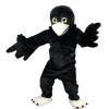 Black Short-Haired Eagle Costume Mascot Wholesale Custom Made Characteristic Fursuit view 1