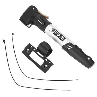 Dioche Pump, Cycling Tyre Air Pump Portable Aluminum Alloy Mini Inflator