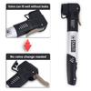 Dioche Pump, Cycling Tyre Air Pump Portable Aluminum Alloy Mini Inflator view 3