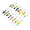 LENPABY 16PC Bait Set Mixed Minoru Bait Fake Bait Set Fishing Lures Kit Fishing Tackle Box view 2