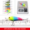 LENPABY 16PC Bait Set Mixed Minoru Bait Fake Bait Set Fishing Lures Kit Fishing Tackle Box view 4