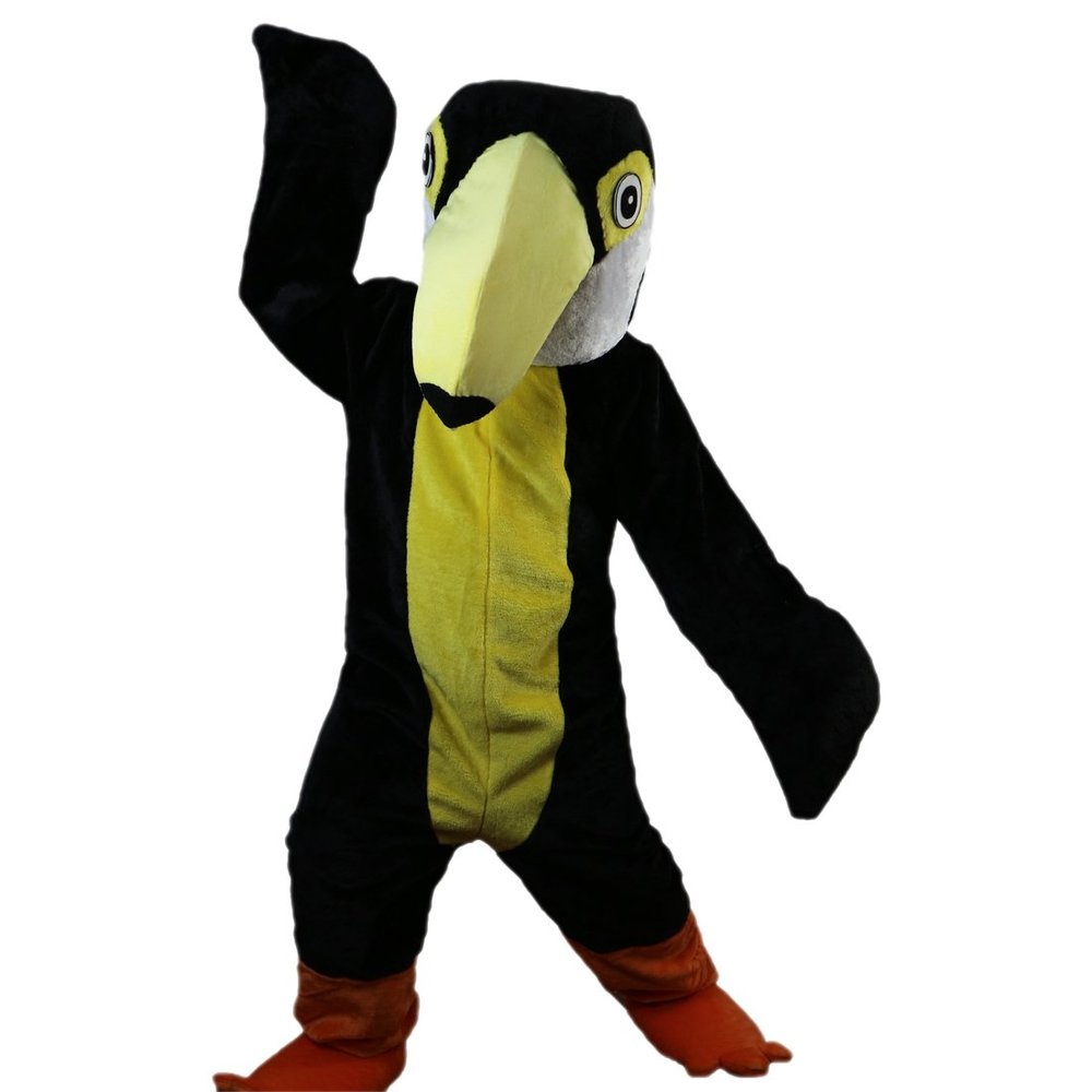 Woodpecker pecker Mascot Costume Cartoon Character Adult Sz Real Picture