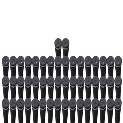 150 pcs - Tour Pro Soft Black Midsize Golf Grips