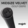 25 pcs - Tour Pro Soft Black Midsize Golf Grips view 3
