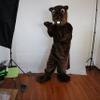 Brown hamster Mascot Costume Cartoon Character Adult Sz Real Picture view 2