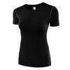 Pumper Joes Short Shirts yoga clothes Running Fitness Workout T-shirt - Black, XXL view 1