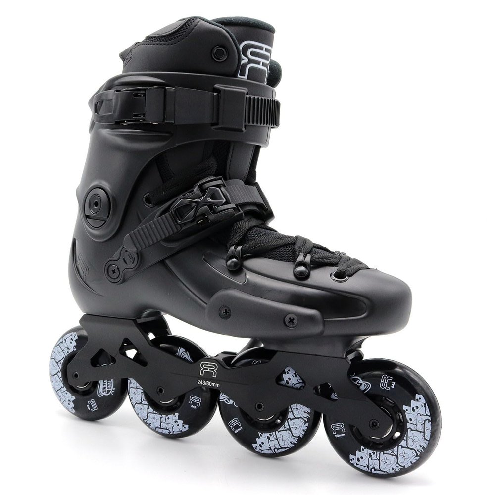 FR Skates FR1 80 Skates 7.5 (40) Black