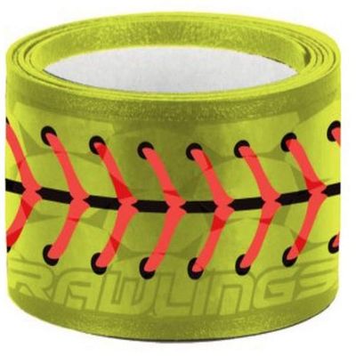 Rawlings | 1.00mm BAT GRIP | Baseball/Softball | Neon Yellow Seams