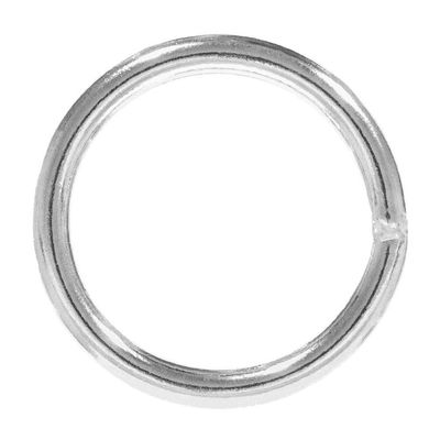 West Coast Paracord Stainless Steel Welded 1 1/4 Inch O-Ring - 5 Pack