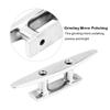 4" Stainless Steel Boat Mooring Dock Cleat Deck Rope Cleat for Marine Yacht view 2