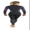 Cressi Bahia Flex 2.5mm Lady, Black/Lilac, XS view 2