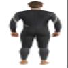 Cressi Bahia Flex 2.5mm Man, Black/Grey, S view 2