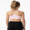 Kurve Girls' Underwear Crop Training Bra, Seamless Racerback Crop Top, UV Protective Fabric UPF 50+ (Made with Love in The USA), Baby Pink, Small/Medium (Ages 4-8) view 4