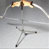 SAS Stainless Steel Heavy Duty Bow Stand for Recurve Bow Longbow Takedown Bow view 3