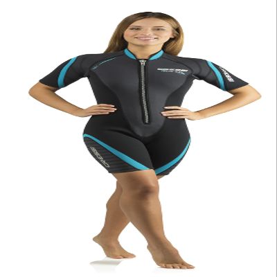 Cressi Playa Flex Lady 2.5mm, Black/Azure, S