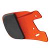 EASTON EXTENDED JAW GUARD, Left-Handed Batter, Orange view 2