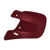 EASTON EXTENDED JAW GUARD, Left-Handed Batter, Maroon view 1