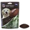 NFL Denver Broncos PET GIFT BOX with 2 Licensed DOG TOYS, 1 Logo-engraved NATURAL DOG TREAT, 1 NFL JERSEY, 1 NFL Puppy Training Bells & 1 Car Seatbelt view 3