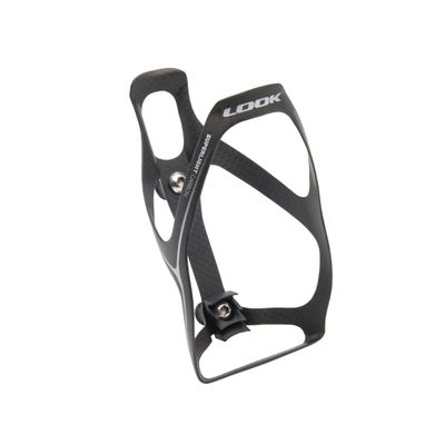 LOOK Unisex - Adult Super Light Bottle Holder, Black/Silver Matt, One Size