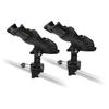 Hitorhike Fishing Rod Holder Universal Fit Kit with Mount Allows for 360-degree Adjustment Kayak Fishing Boat Rod Holder (Fishing Rod Holder x2+Rail Mount x2) view 1