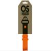 All Mountain Style MTB Tube Strap  Lightweight, No-Velcro Bike Frame Strap for CO2, Tire Levers & Tube  Universal Fit, Weather-Resistant TPE Material - Orange Color