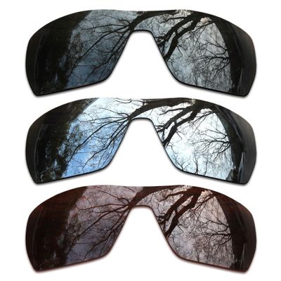 3 Pair Polarized Replacement Lenses for Oakley Offshoot Pack-BSB1