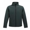Regatta Mens Ablaze Printable Softshell Jacket (L) (Dark Spruce/Black) view 1