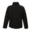 Regatta Mens Ablaze Printable Softshell Jacket (L) (Dark Spruce/Black) view 2