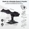 Hitorhike Fishing Rod Holder Universal Fit Kit with Mount Allows for 360-degree Adjustment Kayak Fishing Boat Rod Holder (Fishing Rod Holder x2+Rib Mount x2) view 2
