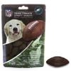 NFL Philadelphia Eagles PET GIFT BOX with 2 Licensed DOG TOYS, 1 Logo-engraved NATURAL DOG TREAT, 1 NFL JERSEY, 1 NFL Puppy Training Bells & 1 Car Seatbelt view 3