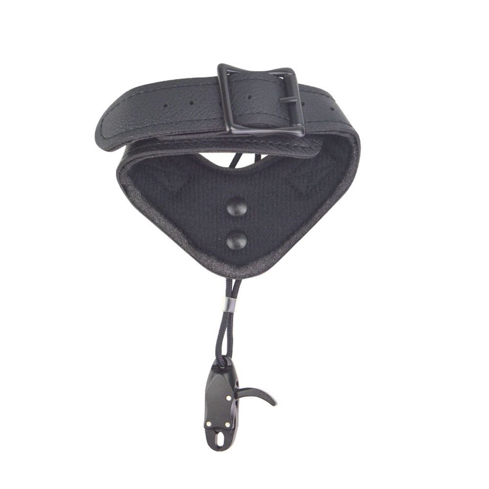 MILAEM Archery Release Aids Adjustable Bow Wrist Trigger Caliper Release with Leather Wrist Strap